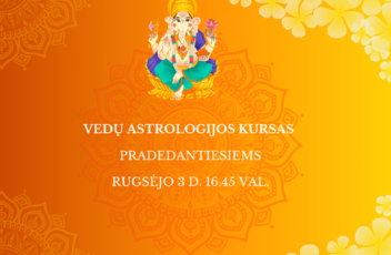 VEDŲ ASTROLOGIJOS KURSAS