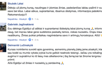 atsiliepimai 1